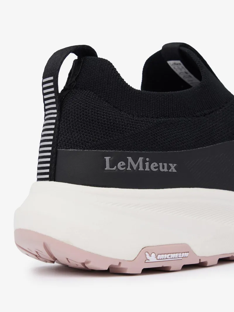 LeMieux Kanta Slip On Waterproof Trainers in Black-4