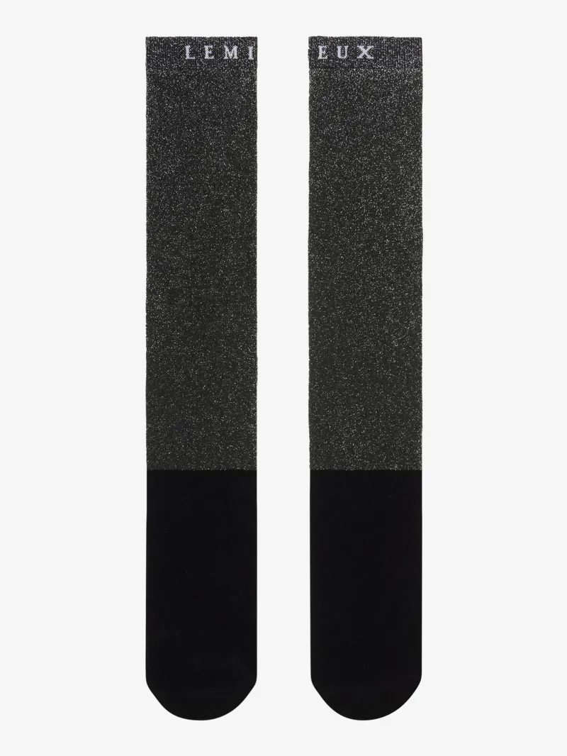 LeMieux Brilliance Competition Socks in Black-2