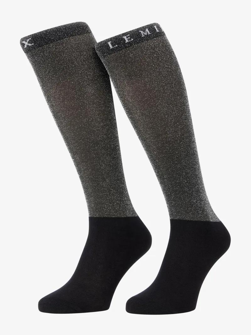 LeMieux Brilliance Competition Socks in Black
