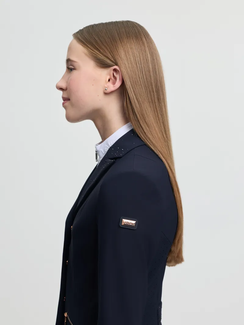 LeMieux Brilliance Junior Pro Show Jacket Navy-4