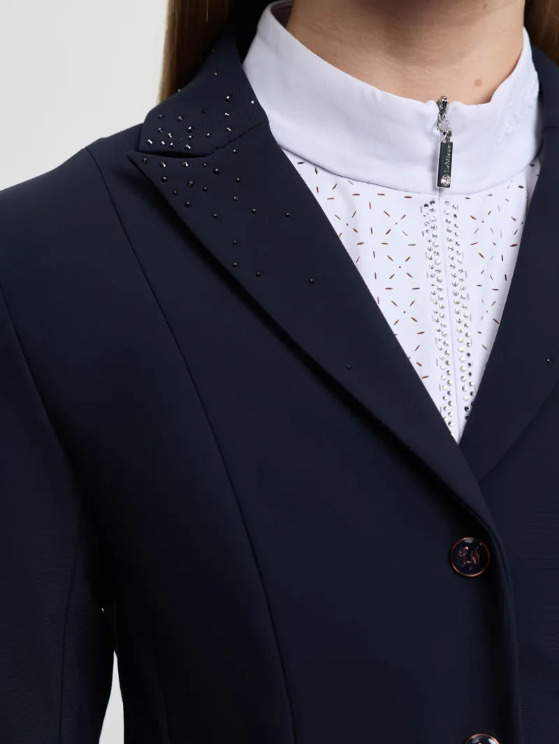 LeMieux Brilliance Junior Pro Show Jacket Navy-6
