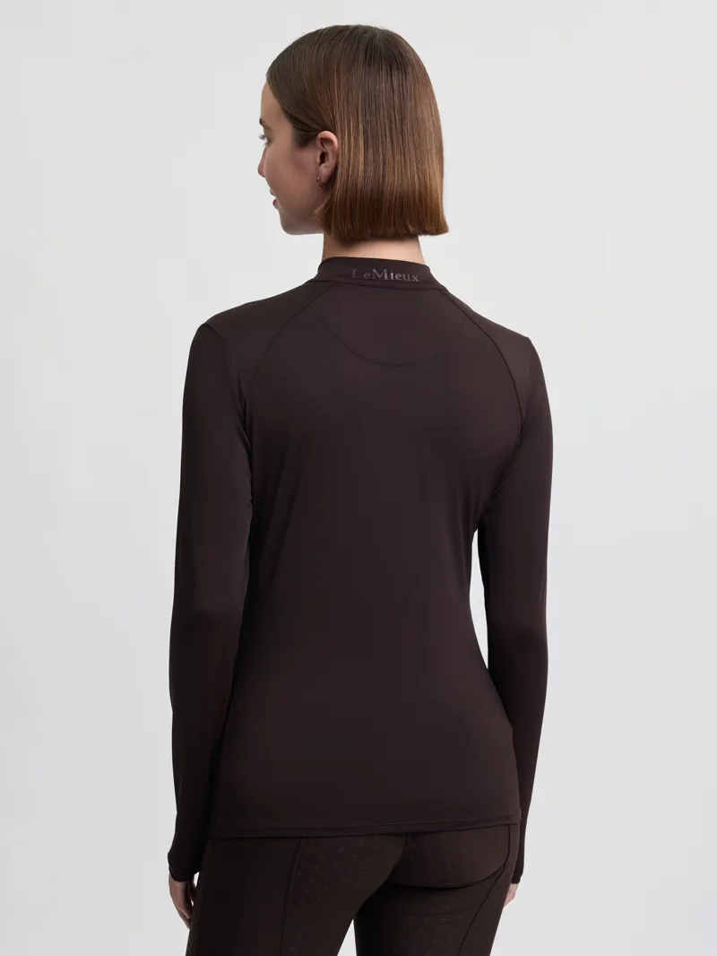 LeMieux Brilliance Heyden Lightweight Base Layer in Espresso-2