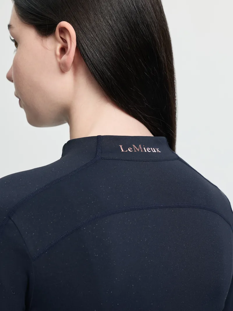  LeMieux Young Rider Sparkle Base Layer in Navy-3
