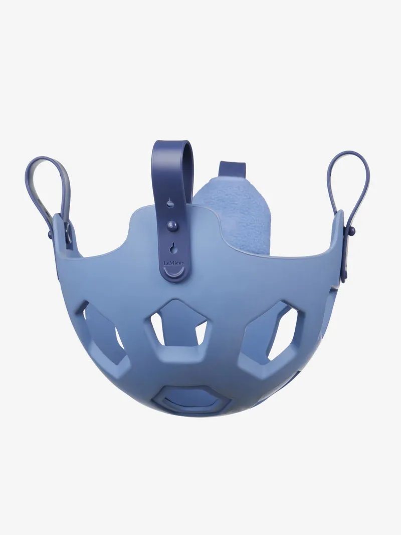 LeMieux Noma Grazing Muzzle in Powder Blue-3