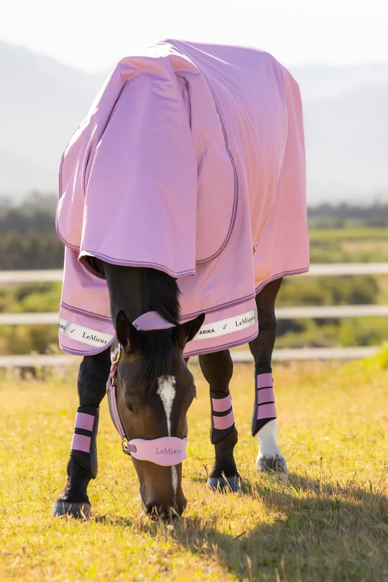 LeMieux Arika Ripstop 0g Turnout Rug in Fondant