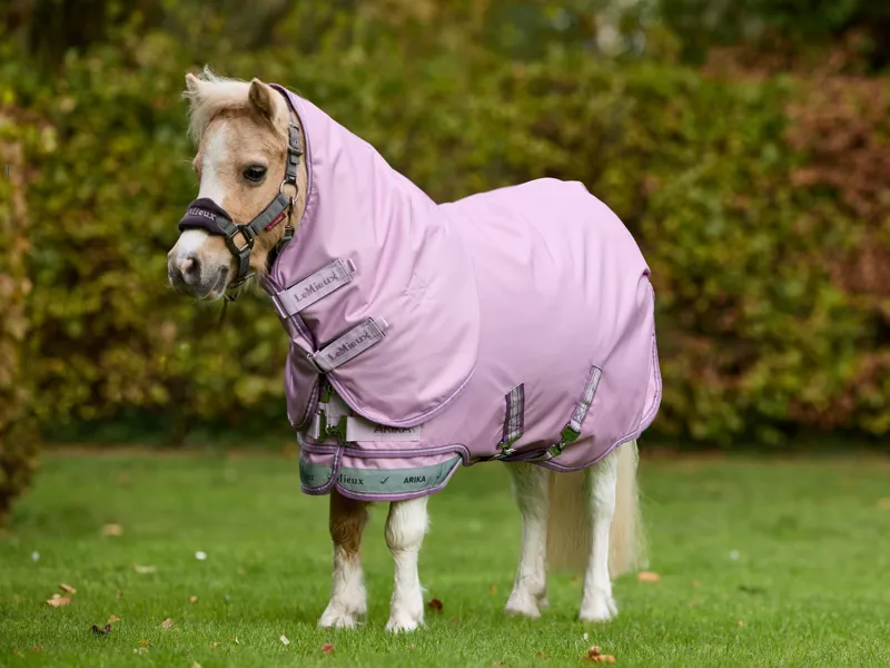 LeMieux Small Arika Ripstop 0g Turnout Rug in Fondant