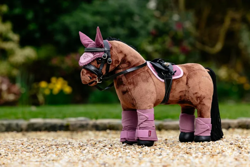 LeMieux Toy Pony Over Reach Boots in Mallow-2