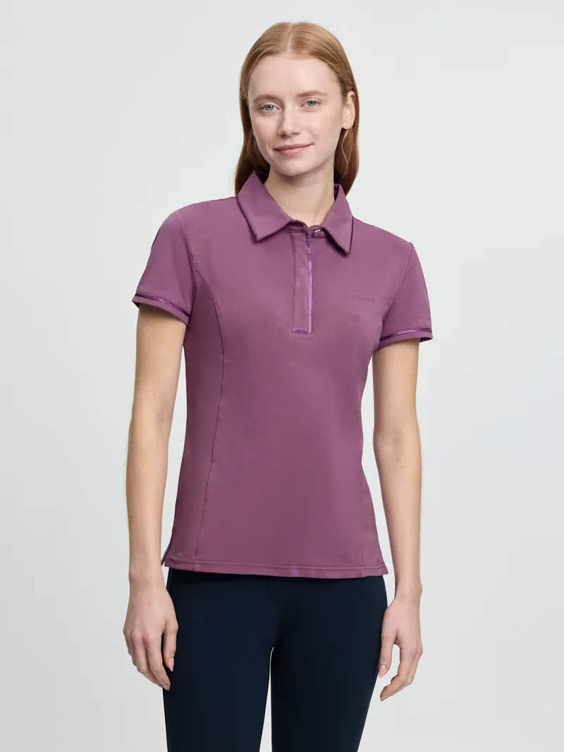 LeMieux Pixie Polo Shirt in Mallow-1