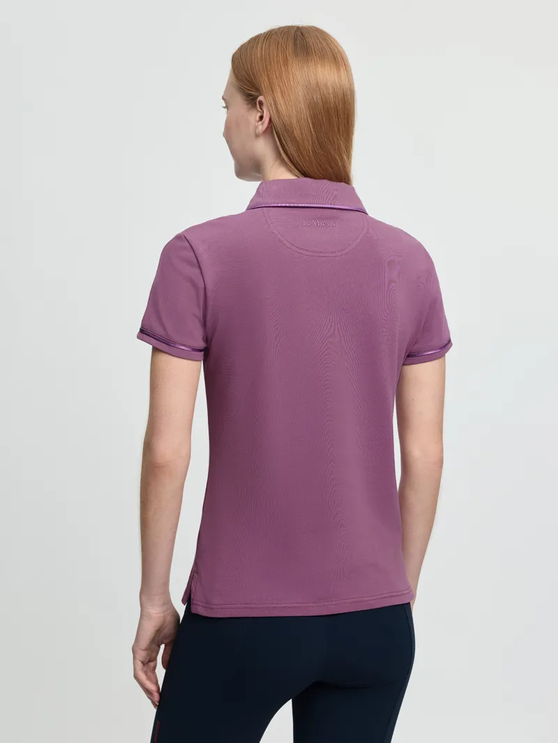 LeMieux Pixie Polo Shirt in Mallow-2