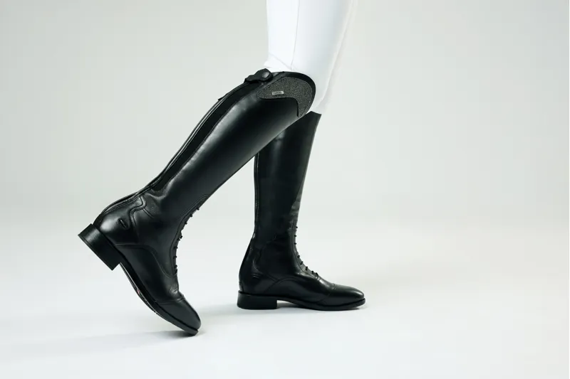 Junior Interchangeable Riding Boot Tall in Black-5