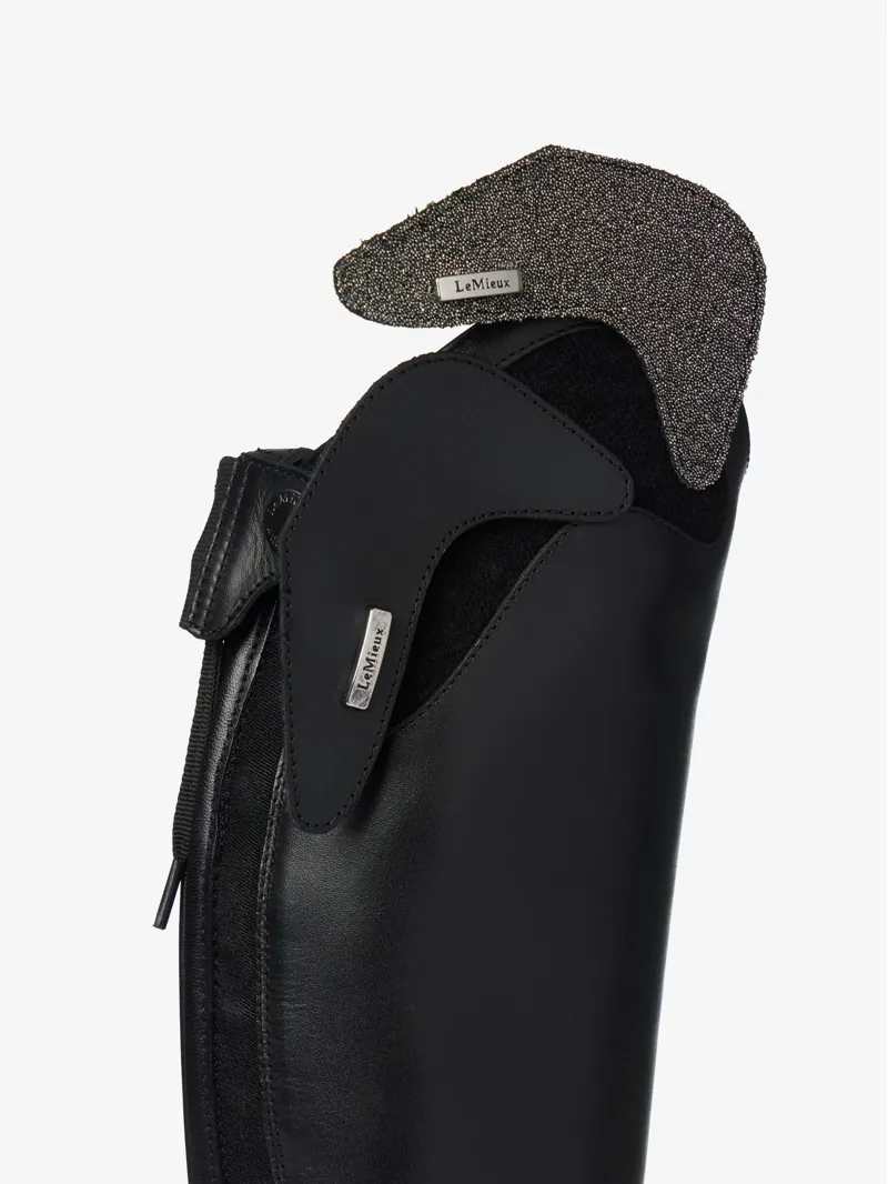 LeMieux Junior Interchangeable Riding Boots Regular/Regular in Black-2