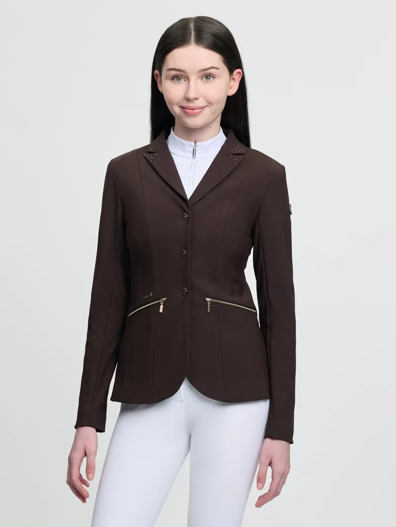LeMieux Brilliance Junior Pro Show Jacket Navy-1