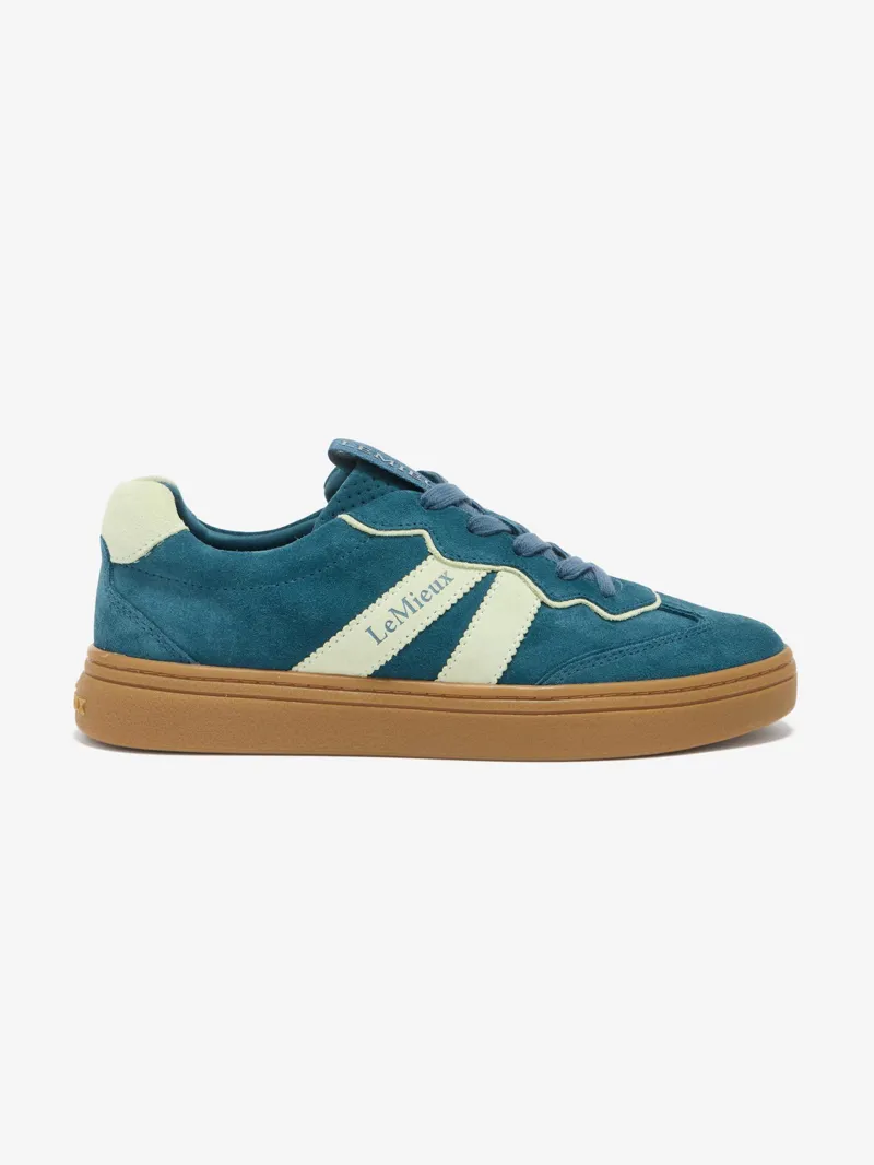 LeMieux Stockbridge Suede Lifestyle Trainers in Jungle