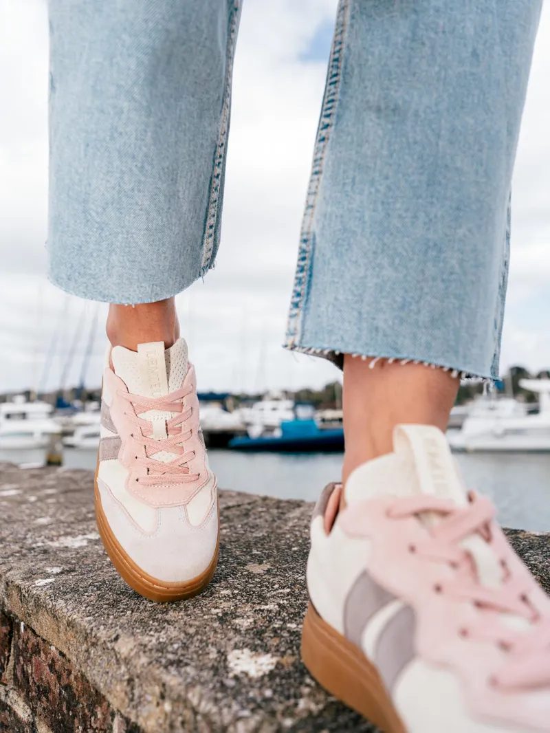 LeMieux Stockbridge Suede Lifestyle Trainers Stone-4