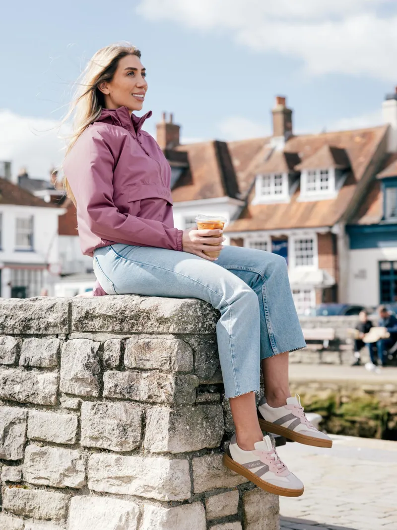 LeMieux Stockbridge Suede Lifestyle Trainers Stone-5