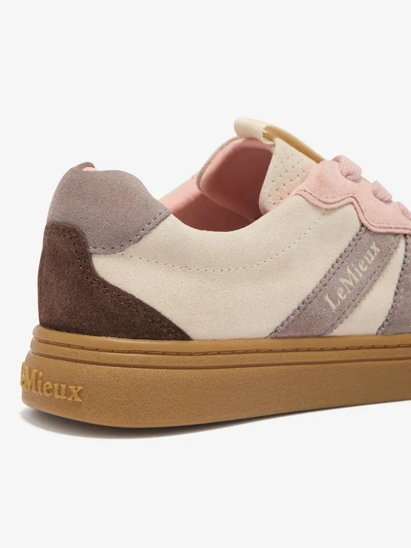 LeMieux Stockbridge Suede Lifestyle Trainers Stone-2
