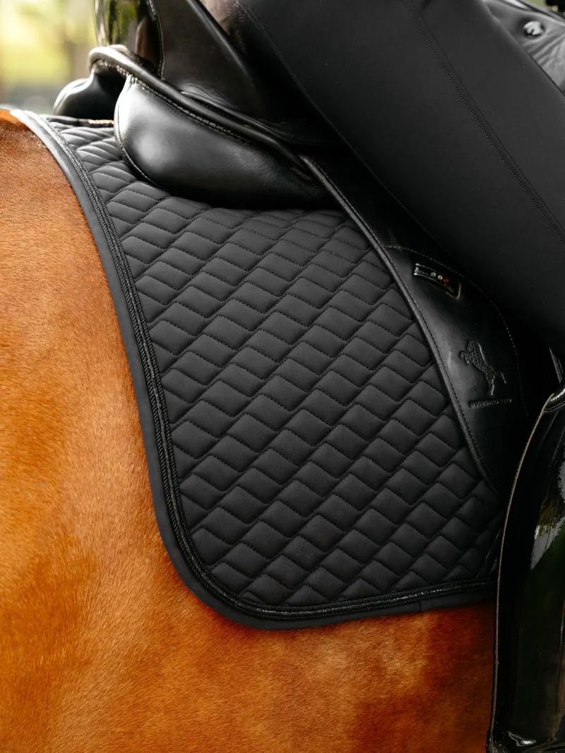 LeMieux Brilliance Dressage Square Black-4