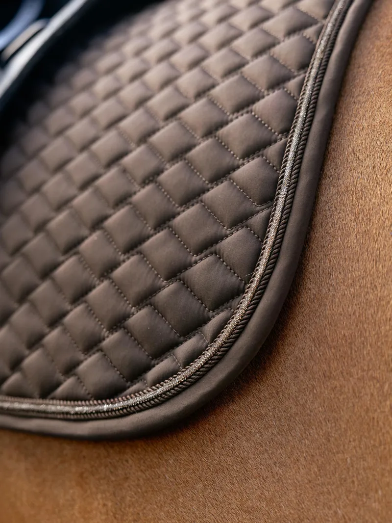  LeMieux Brilliance Dressage Square Espresso-1
