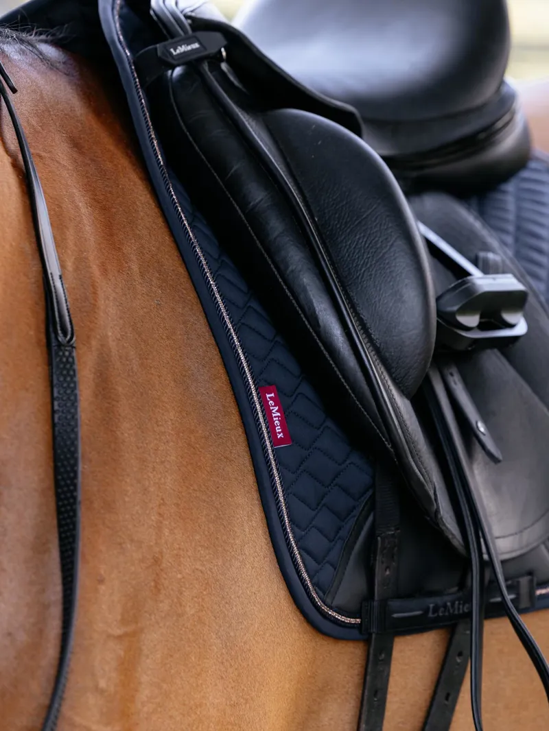  LeMieux Brilliance Dressage Square Navy-2