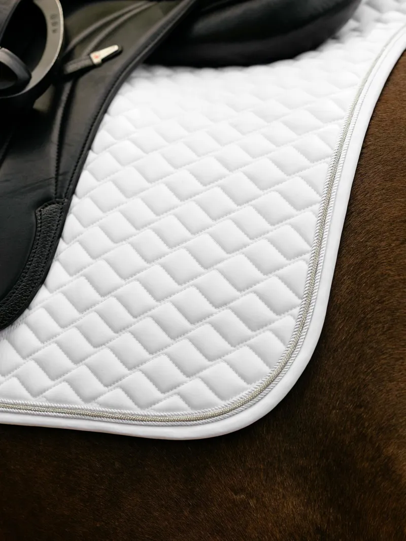 LeMieux Brilliance Dressage Square White-3