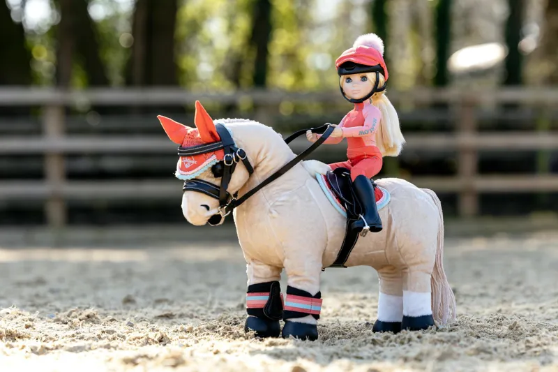 LeMieux Harlow Toy Pony Pad Coral Crush-1