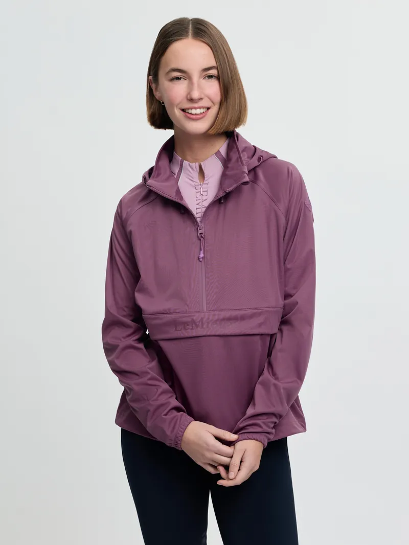 LeMieux Perri Half Zip Waterproof Jacket in Mallow-4