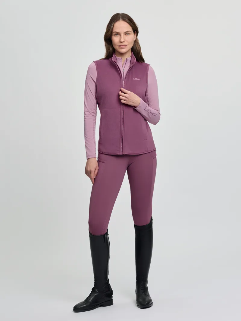 LeMieux Naomi Pull-On Breeches in Mallow-1
