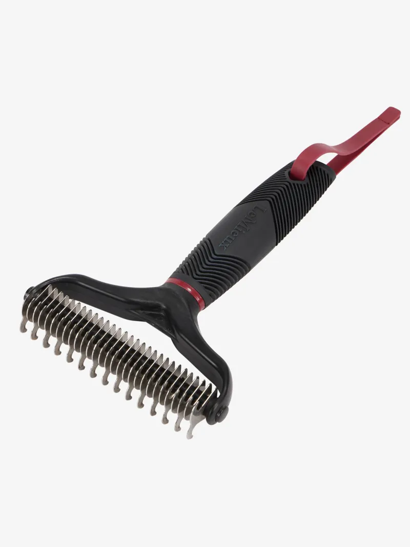 LeMieux Mane Thinning Rake Black-1