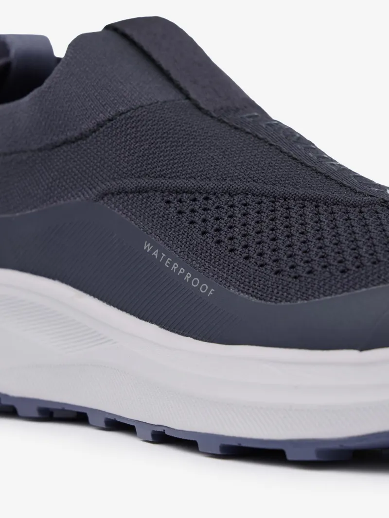 LeMieux Kanta Slip On Waterproof Trainers in Navy-2