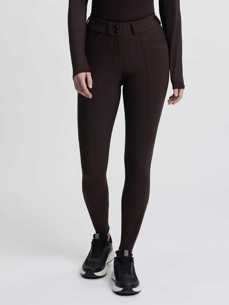 LeMieux Brilliance Full Seat Breeches in Espresso-1