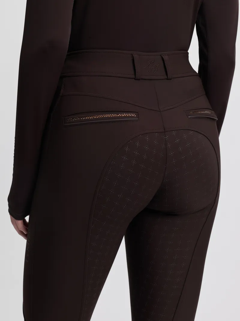 LeMieux Brilliance Full Seat Breeches in Espresso-2