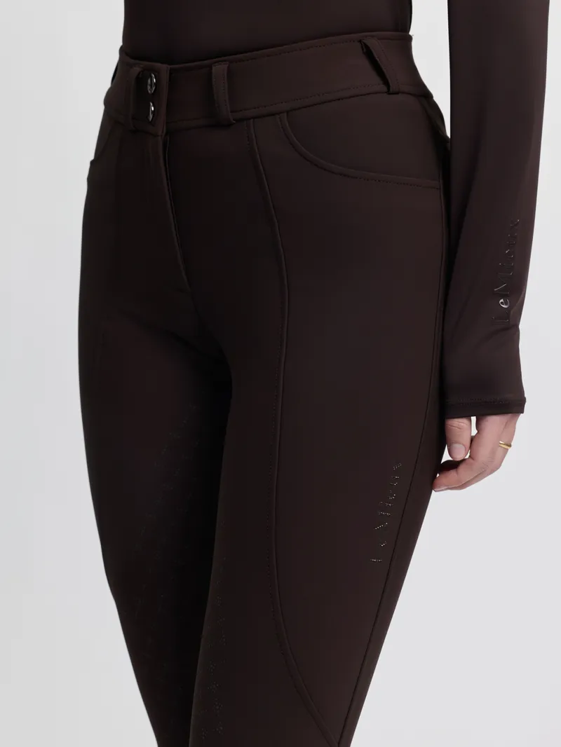 LeMieux Brilliance Full Seat Breeches in Espresso-3