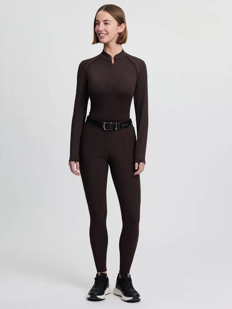 LeMieux Brilliance Full Seat Breeches in Espresso-4