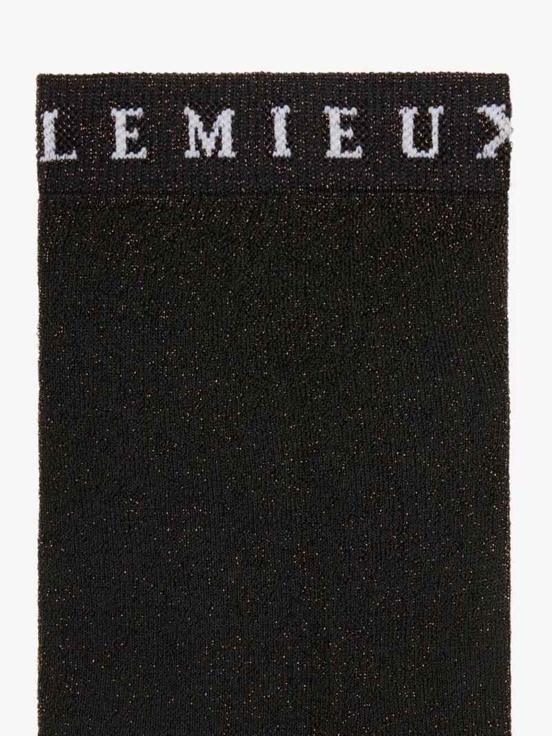 LeMieux Brilliance Competition Socks in Espresso-1
