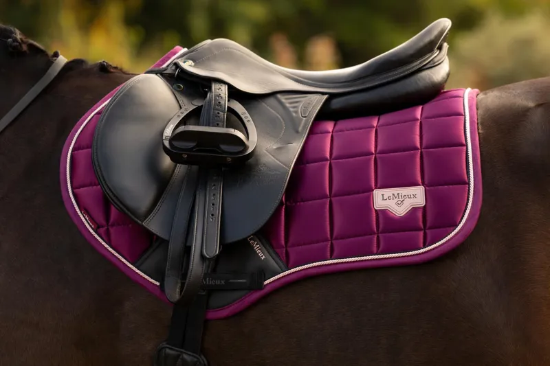  LeMieux Loire Classic Close Contact Square in Blackberry-1