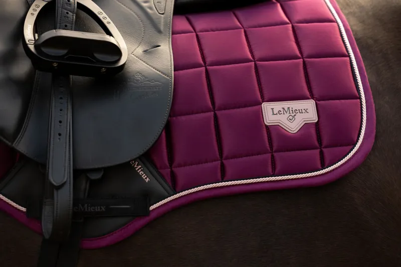  LeMieux Loire Classic Close Contact Square in Blackberry-2