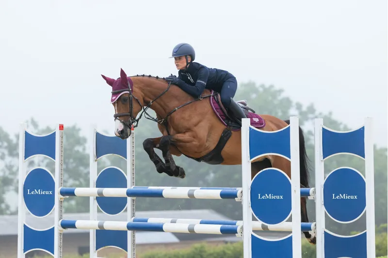  LeMieux Loire Classic Close Contact Square in Blackberry-4