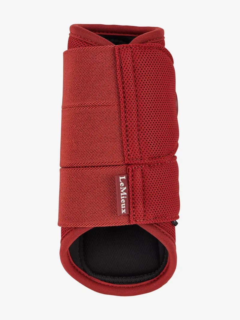 LeMieux Arika Mesh Brushing Boots in Russet-1