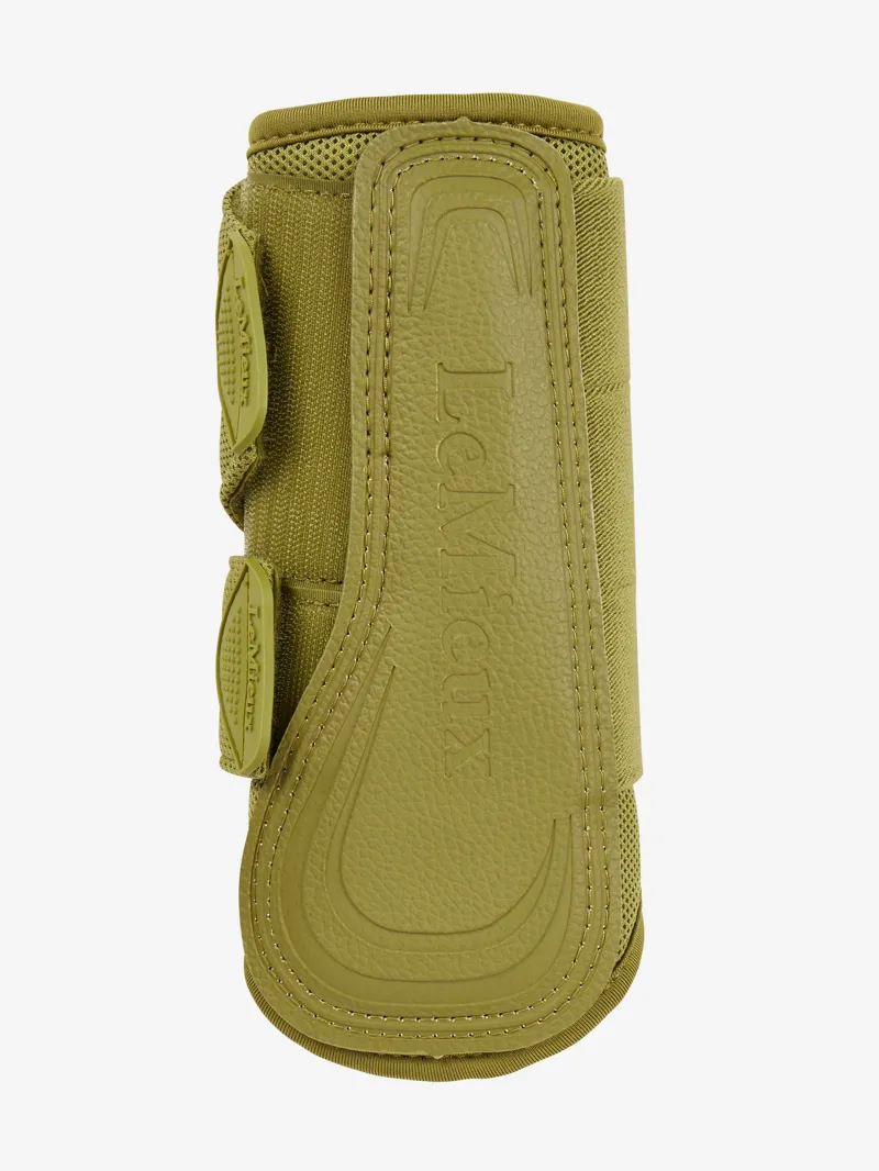  LeMieux Arika Mesh Brushing Boots in Gooseberry-2