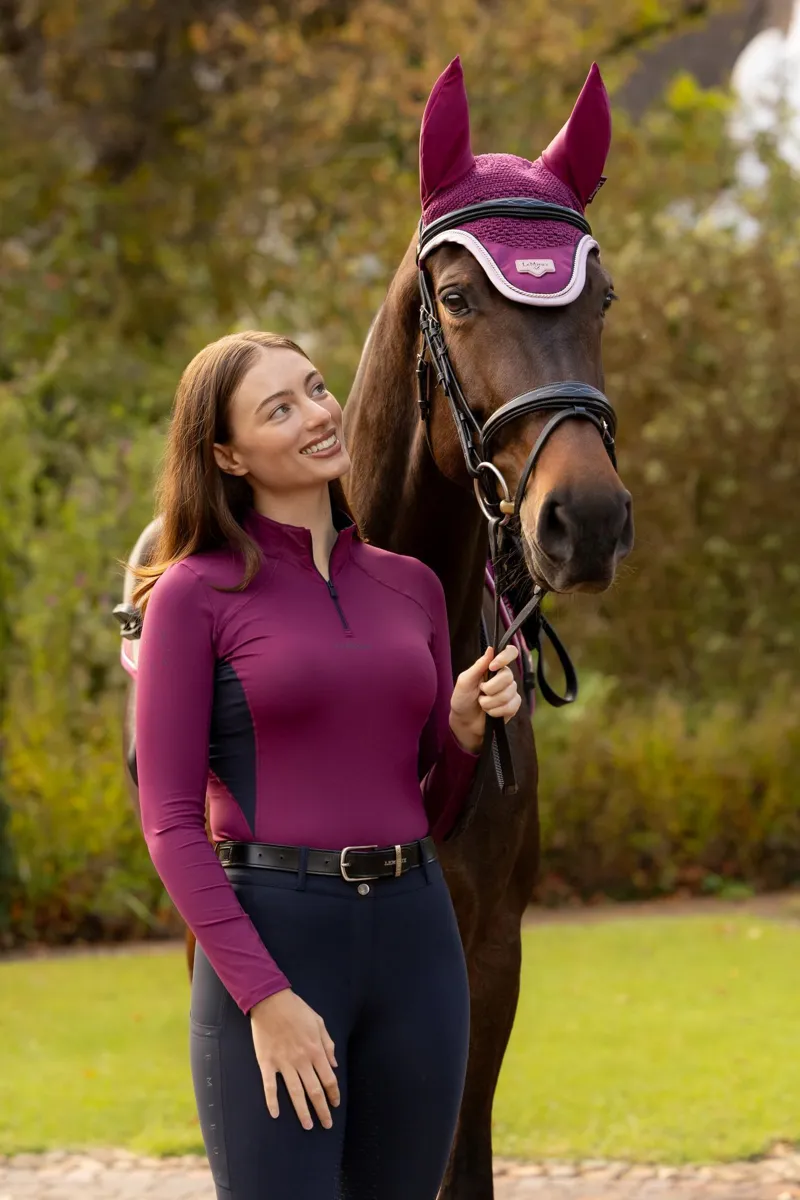 LeMieux Classique Base Layer in Blackberry-6