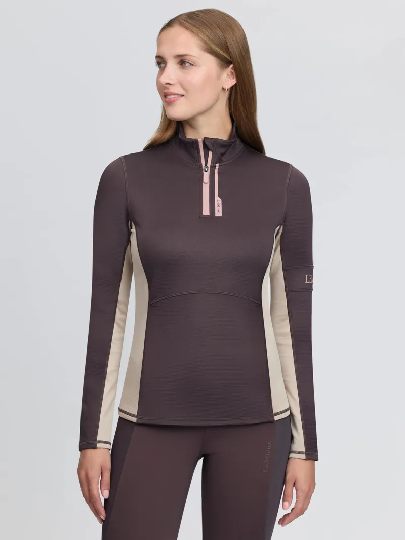  LeMieux Matilda Mid Layer in Cocoa-1