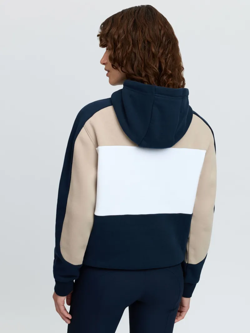 LeMieux Kadie Colour Block Hoodie in Navy-2