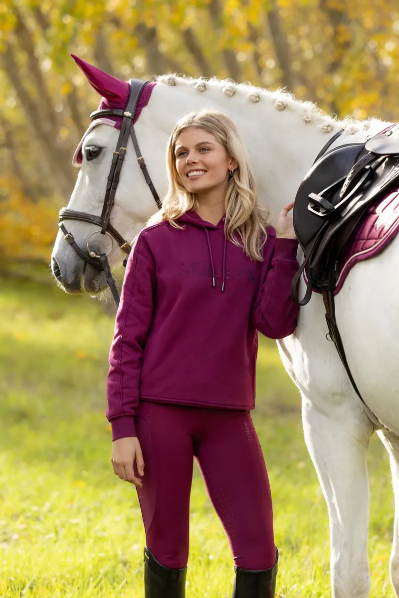 LeMieux Eden Sparkle Hoodie Blackberry-5
