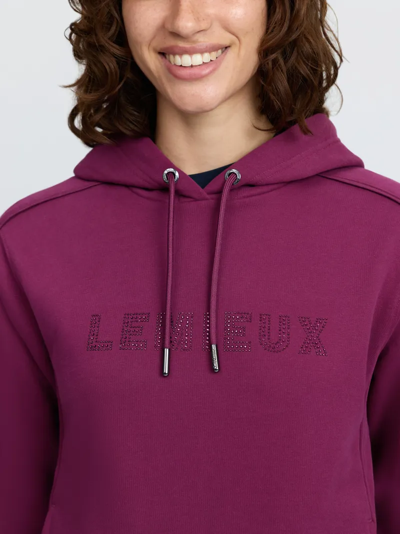 LeMieux Eden Sparkle Hoodie Blackberry-3
