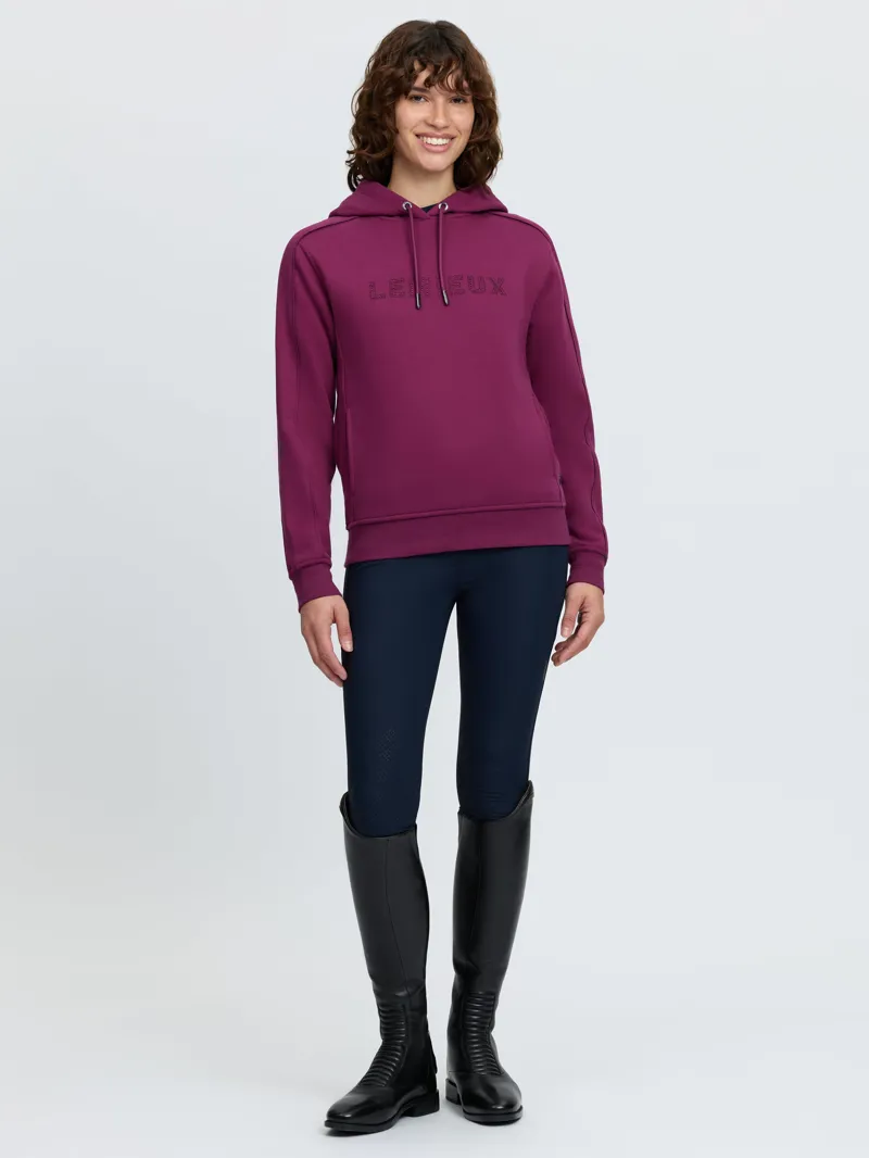 LeMieux Eden Sparkle Hoodie Blackberry-4