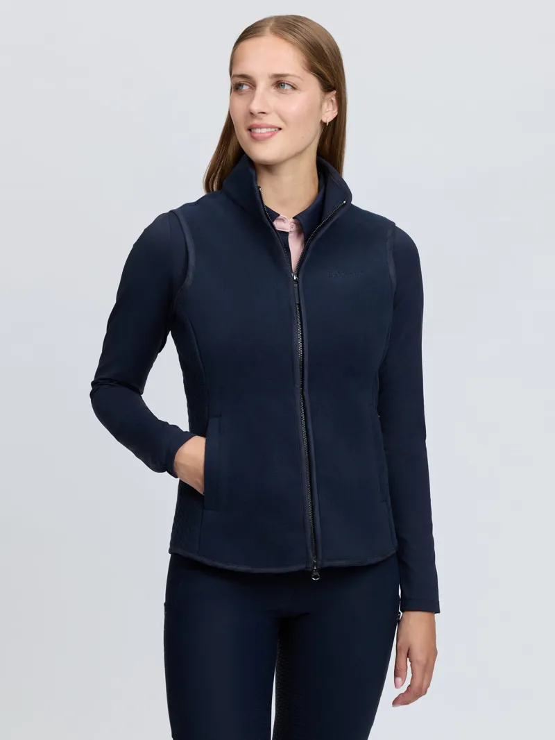 LeMieux Frankie Fleece Gilet in Navy