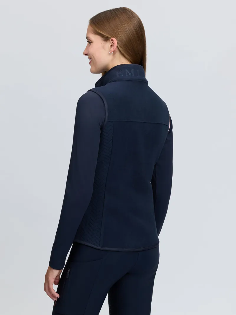 LeMieux Frankie Fleece Gilet in Navy-1