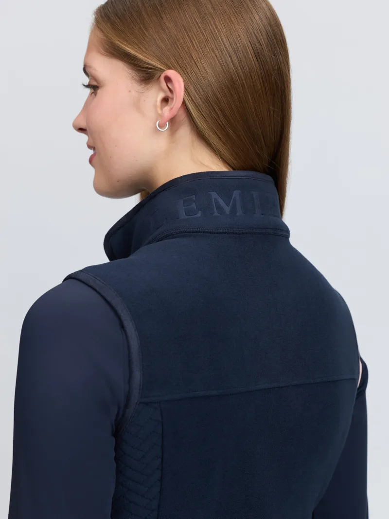  LeMieux Frankie Fleece Gilet in Navy-3