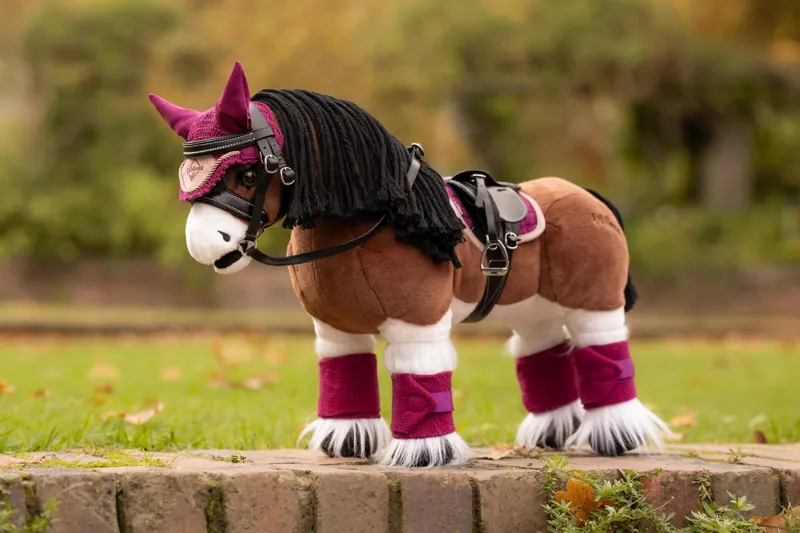 LeMieux Toy Pony Pad Blackberry-1
