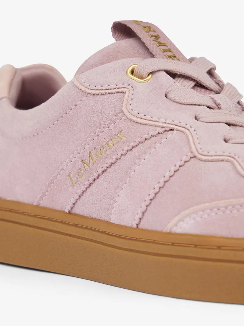 LeMieux Stockbridge Suede Lifestyle Trainers Wild Rose-2